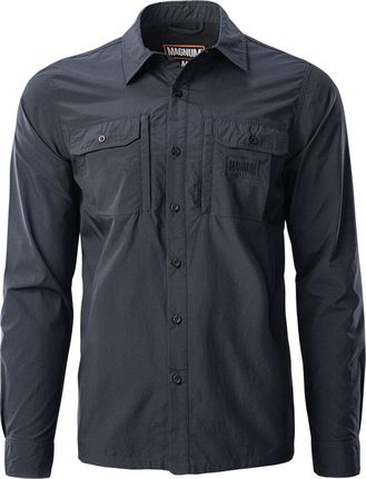 Męska koszula rozpinana Magnum Defender czarna rozmiar XL