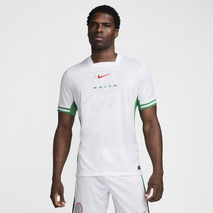 Męska koszulka piłkarska Nike Dri-FIT Nigeria Stadium 2024 (wersja domowa) – replika - Biel