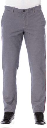 Spodnie marki Trussardi Jeans model 52P00000 1T002338 H 001 kolor Niebieski. Odzież męska. Sezon: