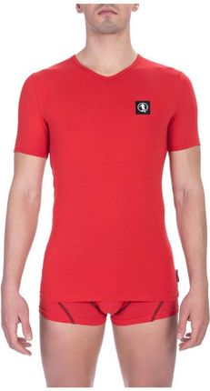 Koszulka T-shirt marki Bikkembergs model BKK1UTS08BI kolor Czerwony. Bielizna męski. Sezon: Cały rok
