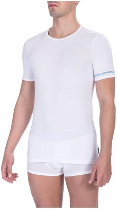 Koszulka T-shirt marki Bikkembergs model BKK1UTS05BI kolor Biały. Bielizna męski. Sezon: Cały rok