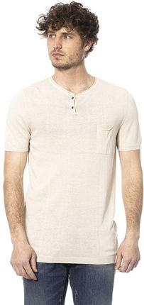 Koszulka T-shirt marki Distretto12 model C2U MA0679 K0008DD01 kolor Brązowy. Odzież męska. Sezon: