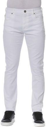 Dżinsy marki Trussardi Jeans model 52J00022 1T002419 H 002 kolor Biały. Odzież męska. Sezon:
