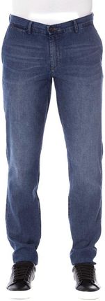 Dżinsy marki Trussardi Jeans model 52P00016 1T002328 C 001 kolor Niebieski. Odzież męska. Sezon: