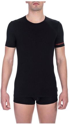 Koszulka T-shirt marki Bikkembergs model BKK1UTS05BI kolor Czarny. Bielizna męski. Sezon: Cały rok