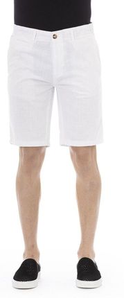 Szorty marki Baldinini Trend model PTE3BR001656U_LIVORNO kolor Biały. Odzież męska. Sezon: Wiosna/Lato