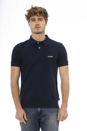 Koszulki polo marki Baldinini Trend model MOD. 1PO_SONDRIO kolor Niebieski. Odzież męska. Sezon: Wiosna/Lato