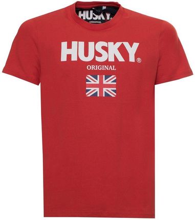 Koszulka T-shirt marki Husky model HS23BEUTC35CO177-JOHN kolor Czerwony. Odzież męska. Sezon: Cały rok