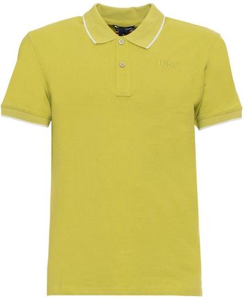 Koszulki polo marki Husky model HS23BEUPC34CO185-ARTHUR kolor Zielony. Odzież męska. Sezon: Cały rok