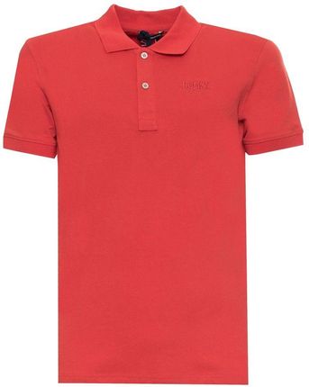 Koszulki polo marki Husky model HS23BEUPC34CO163-GEORGE kolor Czerwony. Odzież męska. Sezon: Cały rok