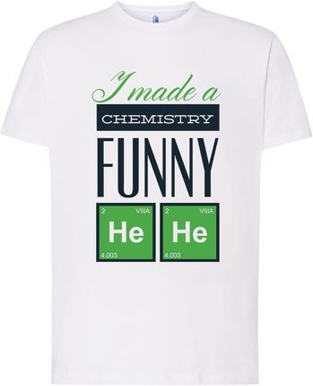 T-shirt Funny Chemistry Koszulka dla chemika tshirt