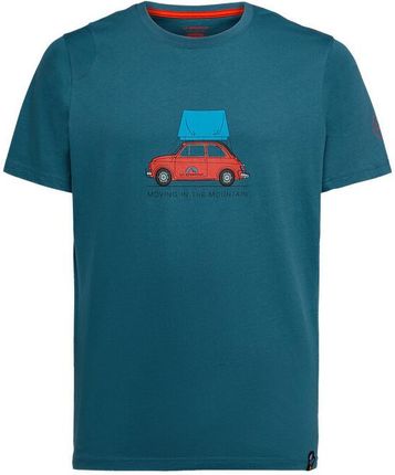Koszulka męska La Sportiva Cinquecento T-Shirt M Wielkość: L / Kolor: niebieski/czerwony