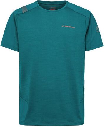 Koszulka męska La Sportiva Compass T-Shirt M Wielkość: L / Kolor: niebieski/zielony