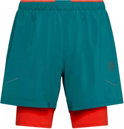 Męskie szorty La Sportiva Trail Bite Short M Wielkość: XL / Kolor: niebieski/czerwony