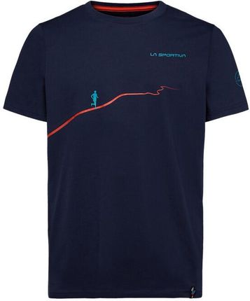 Koszulka męska La Sportiva Trail T-Shirt M Wielkość: M / Kolor: niebieski