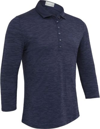 Callaway Space Dye Jersey 3/4 Sleeve Womens Polo
