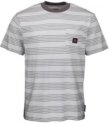 koszulka INDEPENDENT - Hachure T-Shirt Light Grey/Charcoal (LIGHT GREY-CHARCOAL) rozmiar: S