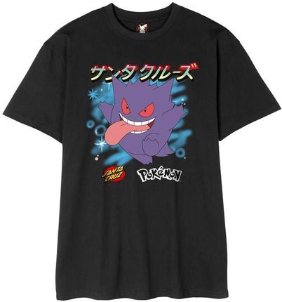 koszulka SANTA CRUZ - Pokemon Ghost Type 3 T-Shirt Black (BLACK) rozmiar: M
