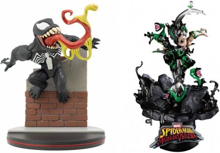 Beast Kingdom Q Fig Okazyjny Zestaw Figurka Marvel Venom Little Groot +