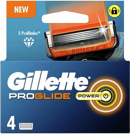 Gillette Proglide Power Wymienne Ostrza Do Maszynki Do Golenia, 4szt.