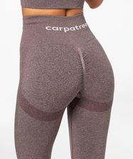 Carpatree Legginsy Bezszwowe Allure Brązowy Melanż