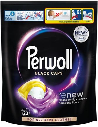 Perwoll Renew Black Caps Kapsułki Do Prania Ciemnych Tkanin 23Szt.