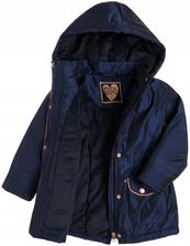 Zdjęcie KURTKA DZIEWCZĘCA GRANATOWA PARKA 134 CM COOL CLUB - Gostynin