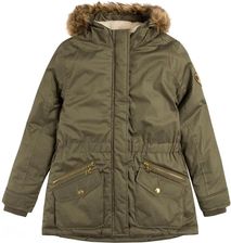 Zdjęcie KURTKA DZIEWCZĘCA ZIMOWA PARKA KHAKI 146 CM COOL CLUB UŻYWANA - Drobin