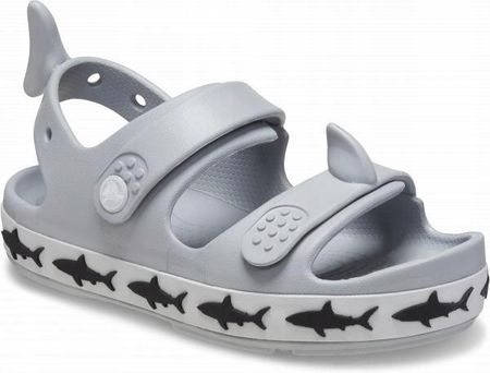 Dziecięce Sandałki Buty Crocs Na Rzep Crocband Cruiser Shark 210031 22-23