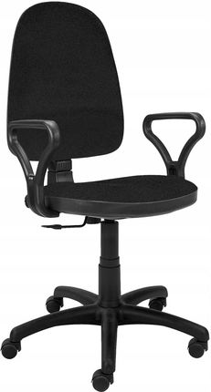 Halmar Fotel Obrotowy Do Biurka Młodzieżowy Krzesło Biurowe Z Tkaniny Czarny Bravo