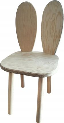 Pinewood Krzesełko Dziecięce Krzesło Drewniane Rabbit Pine