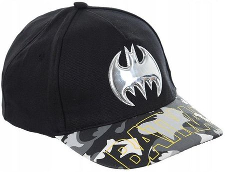 Czarna czapka z daszkiem dla chłopca Batman 52