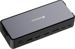 Zdjęcie Verbatim Usb-C Pro 2Xhdmi Dp Rj45 4Xusb 3Xusb-C Sd Microsd Ssd Audio (32173) - Człopa