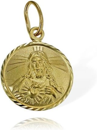 Norbisrebro Cudny Złoty Medalik Szkaplerz Próba 585
