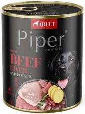Piper Mokra Karma Z Wątrobą Wołową I Ziemniakami Dla Psa 800G