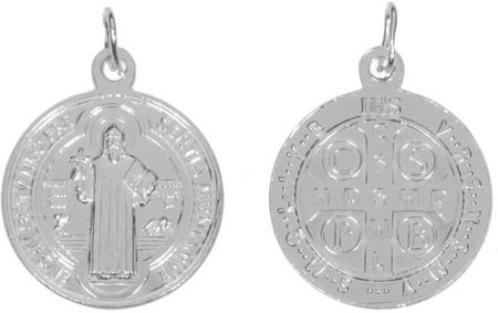 Medalik Srebrny Świętego Benedykta Eko Ml025
