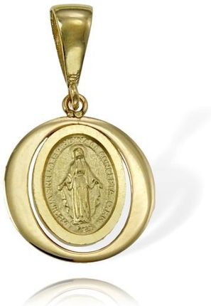 Norbisrebro Złoty Cudowny Medalik Matki Boskiej Próba 585