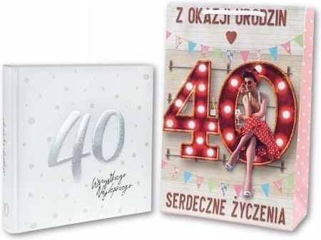 Wyjątkowa Pamiątka Na 40 Urodziny Album Zdjęcia Torebka Prezentowa