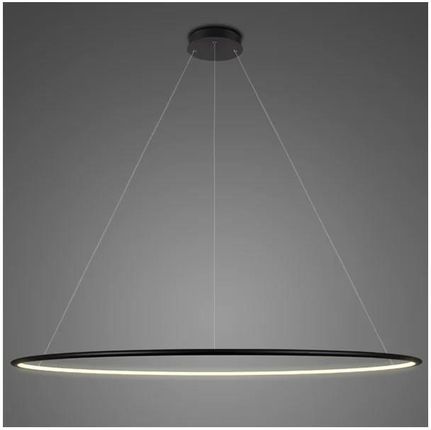 Altavola Design Lampa Wisząca Ledowe Okręgi No.1 200Cm In 3K Czarna Ściemnialna La073P_200_In_3K_Black_Dimm La073P_200_ (La073P_200_In_3K_Black_Dimm)