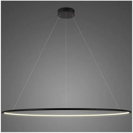 Altavola Design Lampa Wisząca Ledowe Okręgi No.1 230Cm In 3K Czarna Ściemnialna La073P_230_In_3K_Black_Dimm La073P_230_ (La073P_230_In_3K_Black_Dimm)