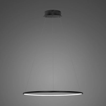 Altavola Design Lampa Wisząca Ledowe Okręgi No.1 40 In 4K Czarna Ściemnialna (Al10-La073P_40_In_4K_Black_Dimm)