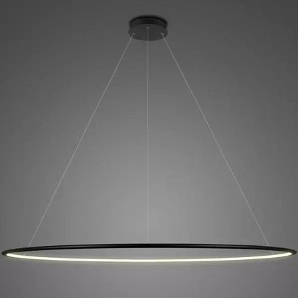 Altavola Design Lampa Wisząca Ledowe Okręgi No.1 230 Cm In 2700K Czarna Ściemnialna (Al10-La073P_230_In_2700K_Black_Dimm)
