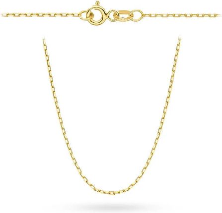 Biżuteria Gabor Złoty Łańcuszek Ankier 50Cm Pełny 1.18G 585