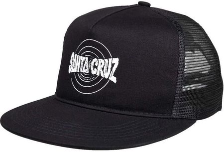 czapka z daszkiem SANTA CRUZ - Ripple Cap Black (BLACK) rozmiar: OS