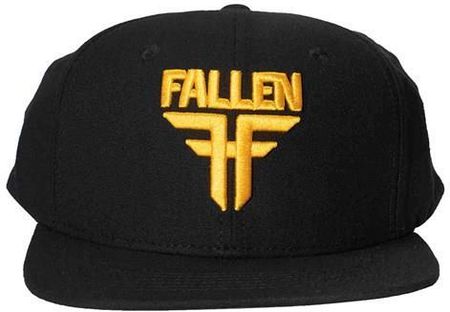 czapka z daszkiem FALLEN - Insignia Black-Yellow (BLACK-YELLOW) rozmiar: OS