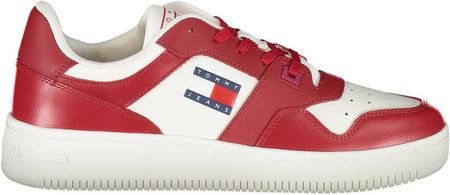 CZERWONE BUTY SPORTOWE MĘSKIE TOMMY HILFIGER