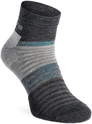 Skarpety merino Inov-8 Merino Mid Sock - grey melange