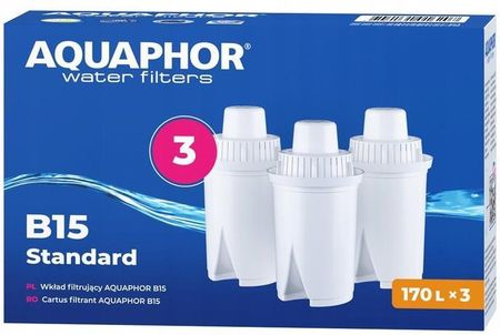 Aquaphor 3X Filtr Do Wody Wkład Filtrujący B15 Bri