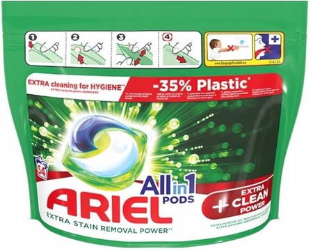 Ariel kapsułki do prania Extra Clean Power 54 szt