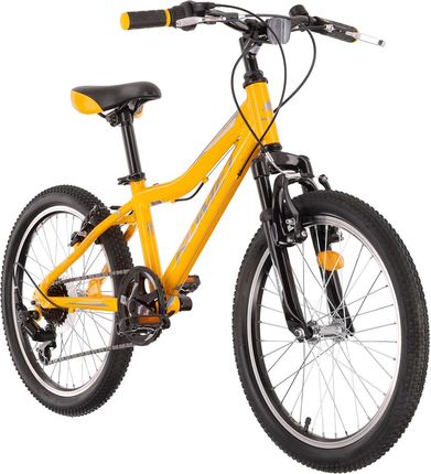 Romet Rower Dziecięcy Rambler Kid 2 Żółty-Szary / Rozmiar Ramy: 10" Koła: 20"